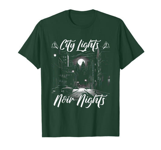 Futuristic Movie Art City Lights Nights Neo Noir T-Shirt