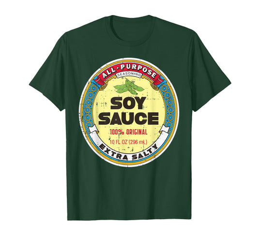 Halloween Soy Sauce Funny Group Food Costume Women Men Kids T-Shirt