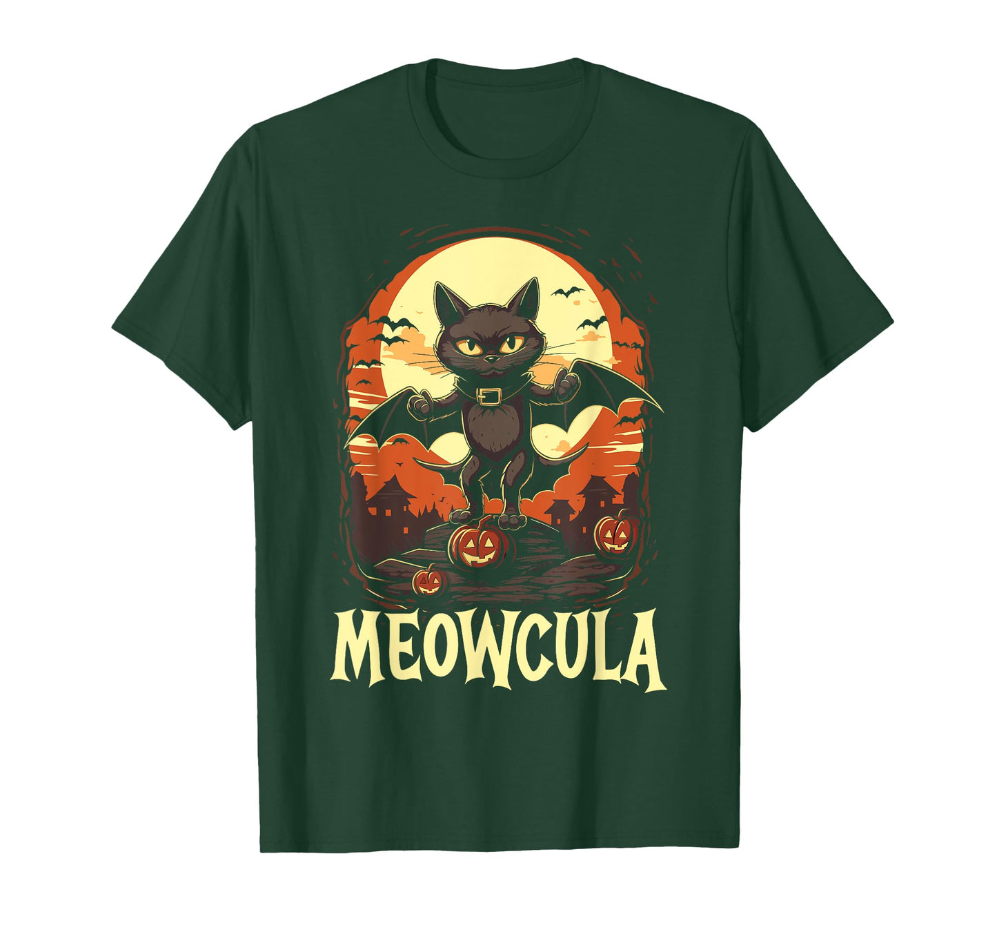 Dracula Halloween Scary Trick Or Treat Spooky Vampire T-Shirt