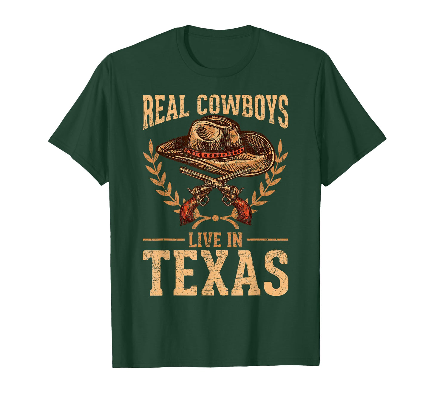 US State Texas Flag Patriotic Texan Cowboy Hat USA Texas T-Shirt