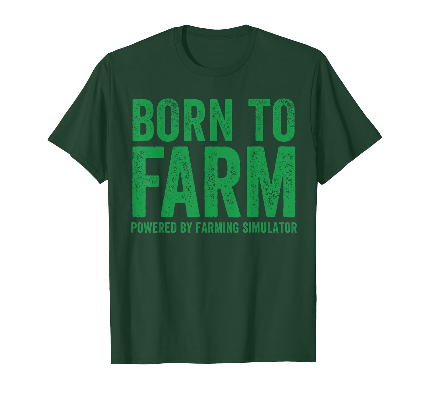 Born to Farm Powered By Farming Simulator, Farming Lovers T-Shirt