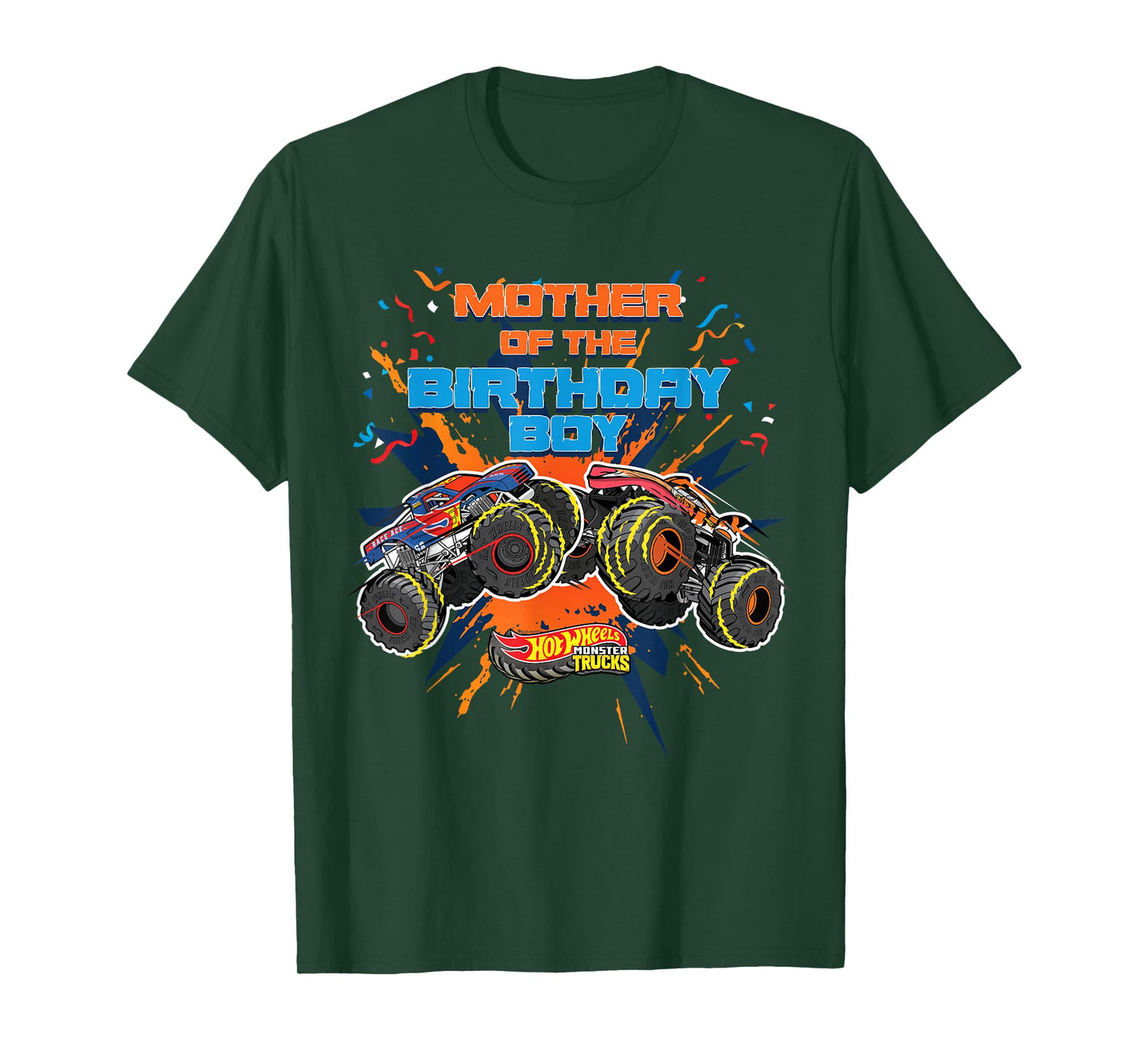 Hot Wheels Monster Trucks - Mother of Birthday Boy T-Shirt