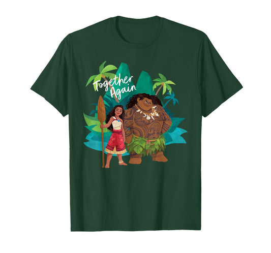 Disney Moana 2 Moana and Maui Together Again T-Shirt