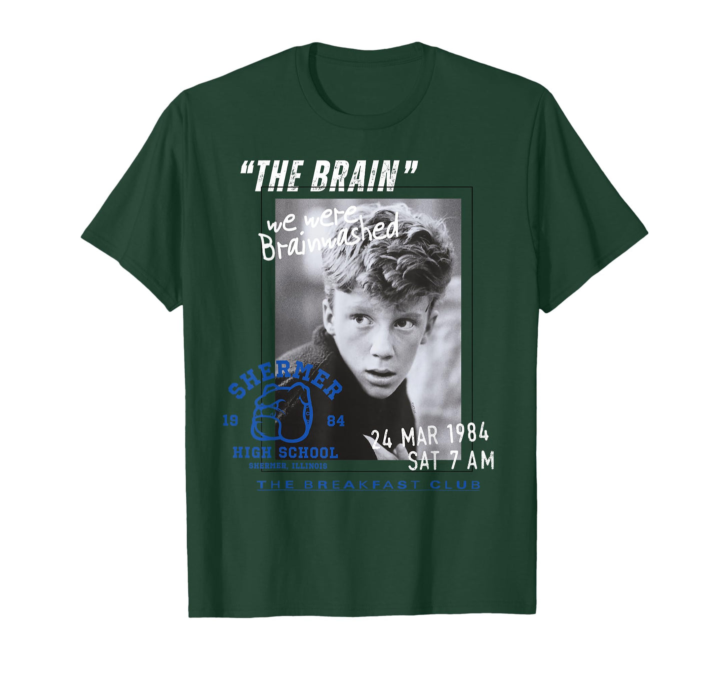 The Breakfast Club Brian The Brain Shermer High T-Shirt