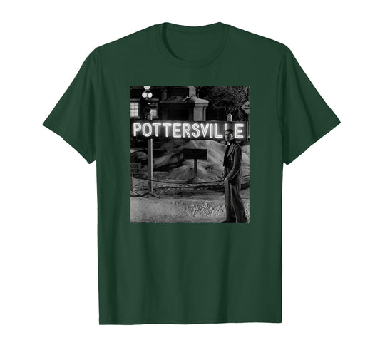 Pottersville Vintage Christmas Classic It's a Wonderful Life T-Shirt