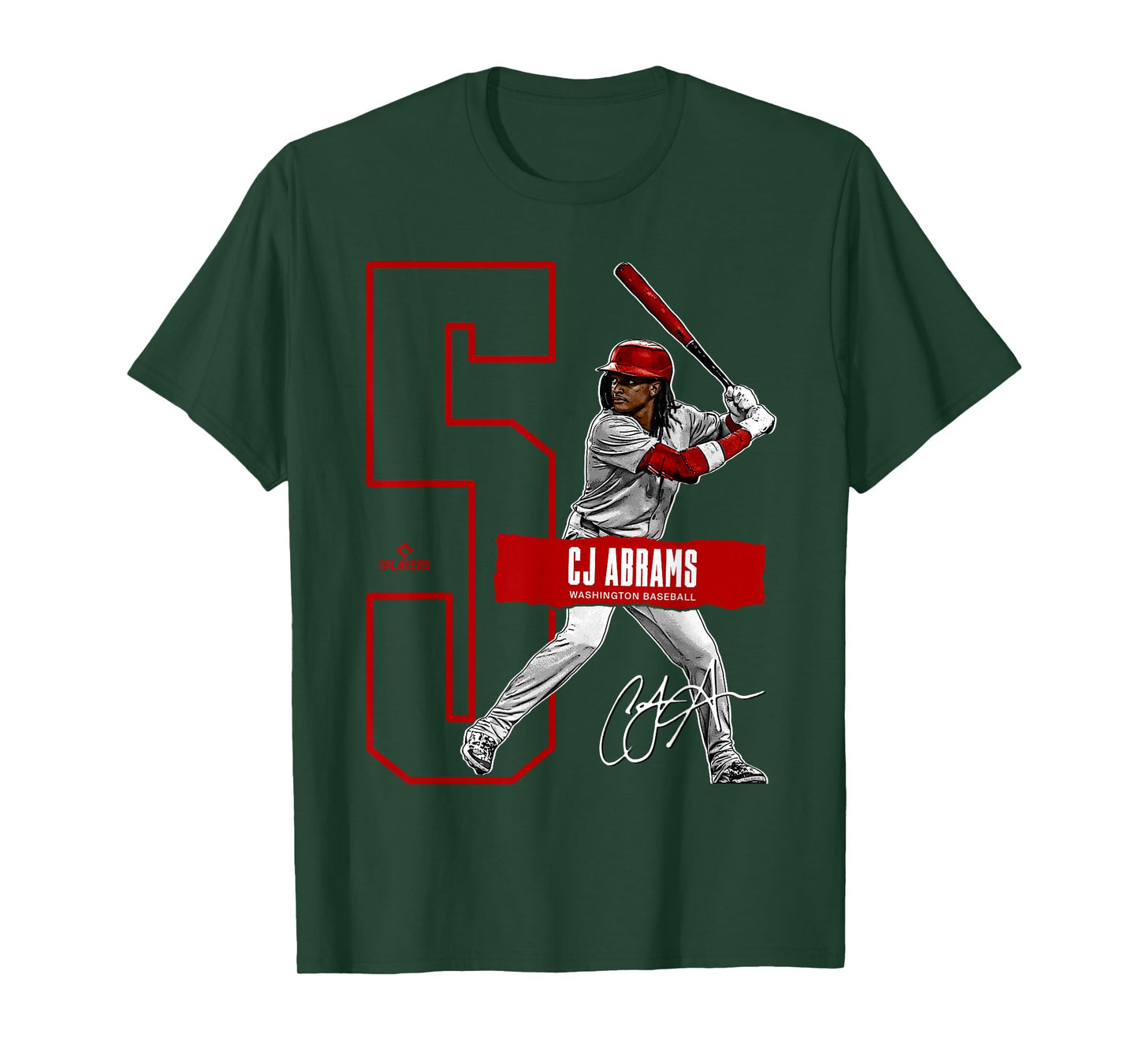 CJ Abrams | Washington Baseball Players | MLBCJ 301N T-Shirt