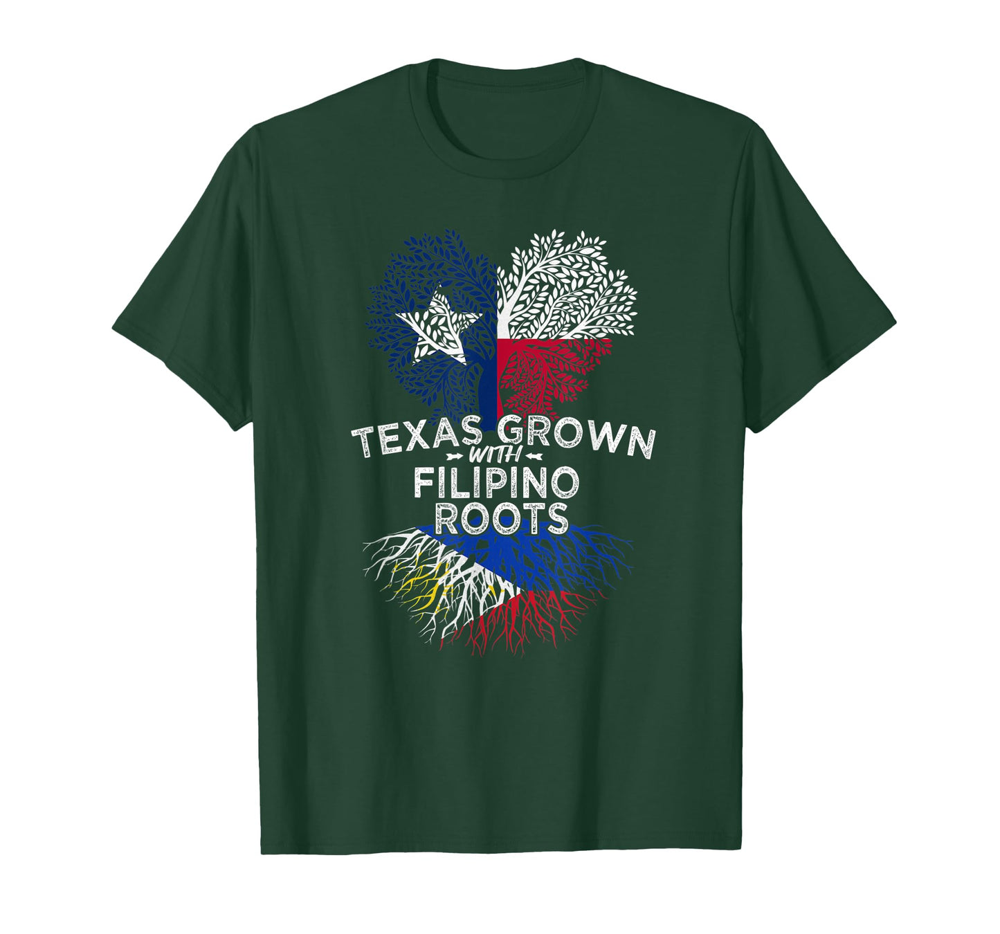 TEXAS GROWN WITH FILIPINO ROOTS T-Shirt