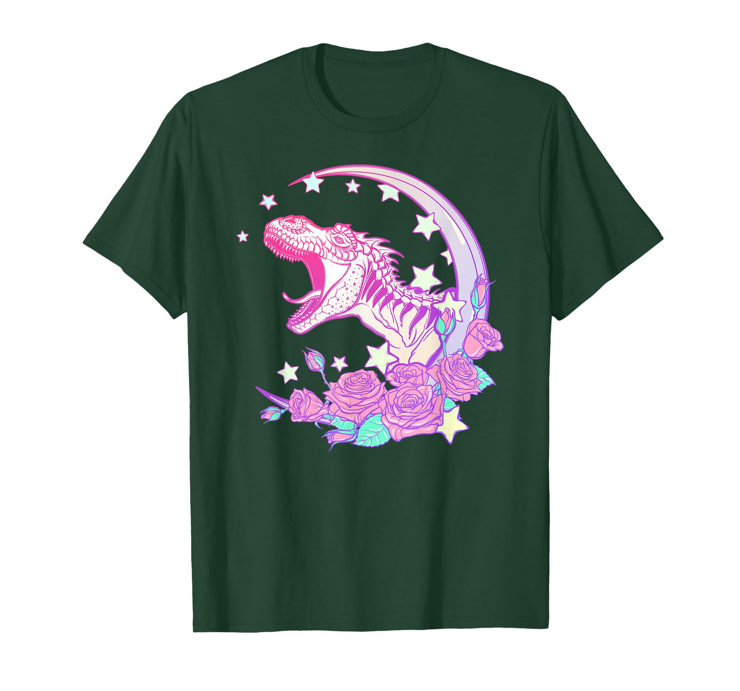 Pastel Goth Trex Tshirt - Vaporwave Aesthetic T-Shirt