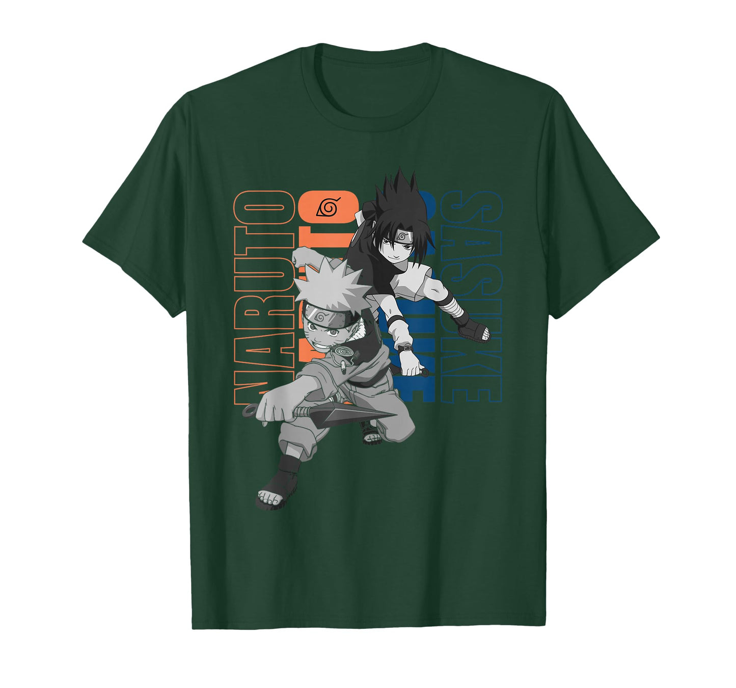 Naruto Kakashi & Sasuke T-Shirt