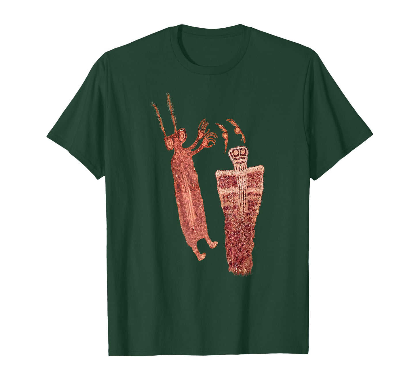 Ghost & Shaman Petroglyphs. T-Shirt