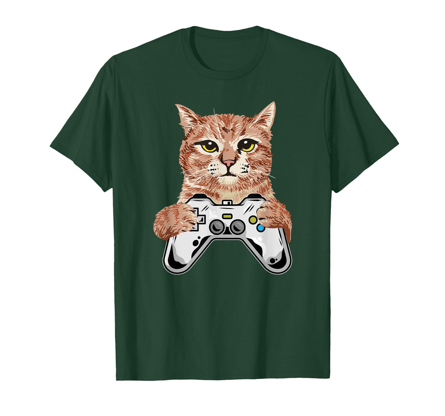 Video Games for Kids Adults Cat Lover Girls Boys Funny Gamer T-Shirt