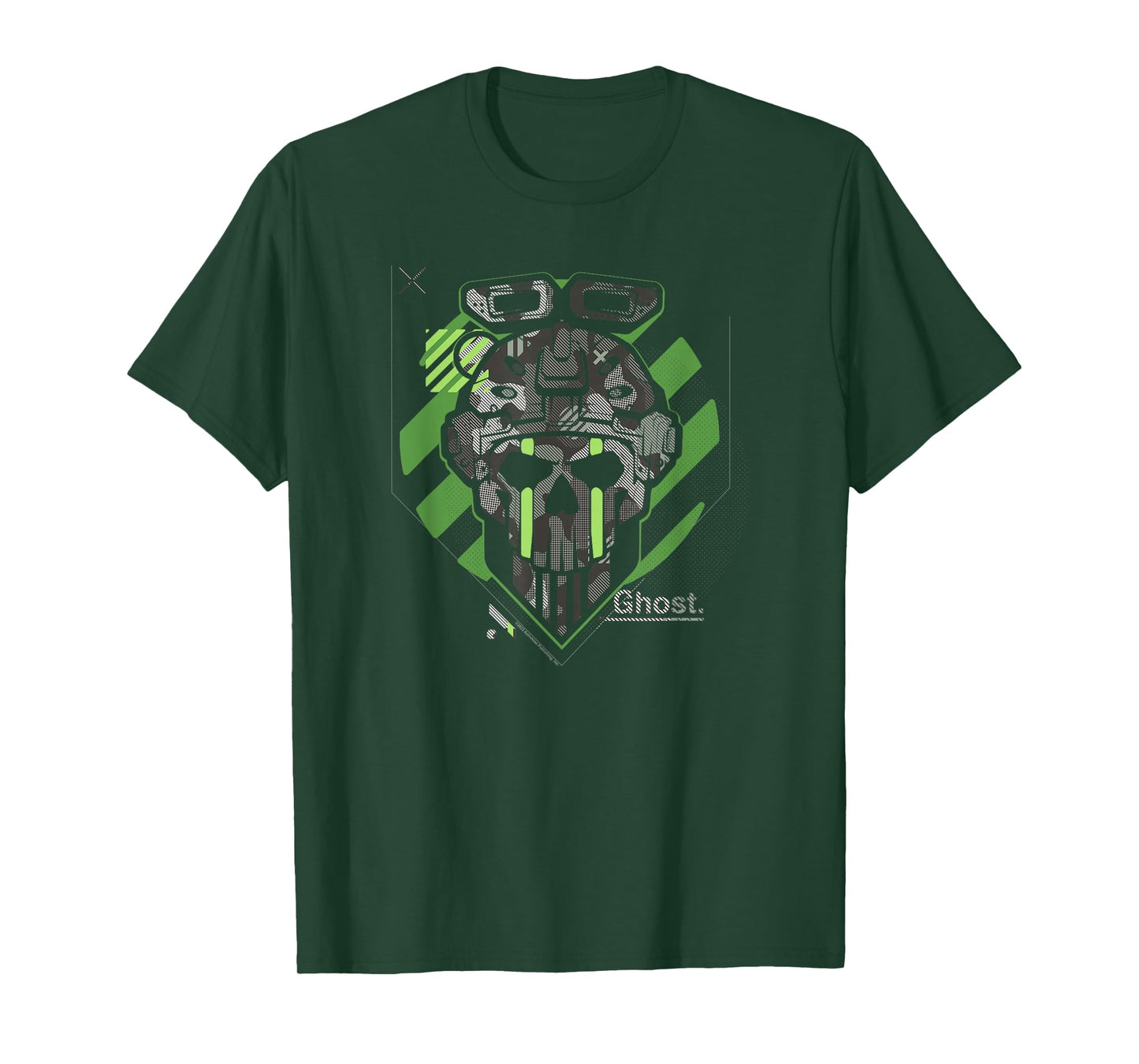 Call of Duty: Modern Warfare 2 Ghost Head Portrait T-Shirt