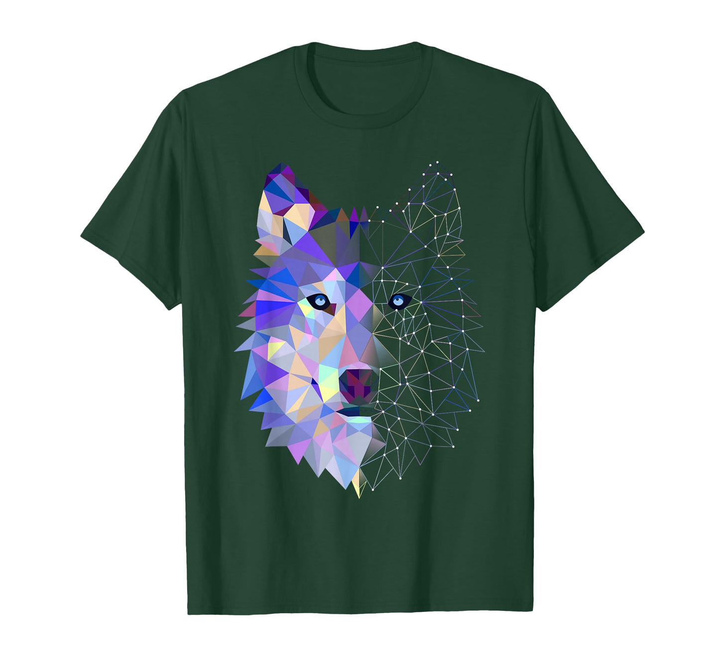 Splash Art Wolf Lover T-Shirt