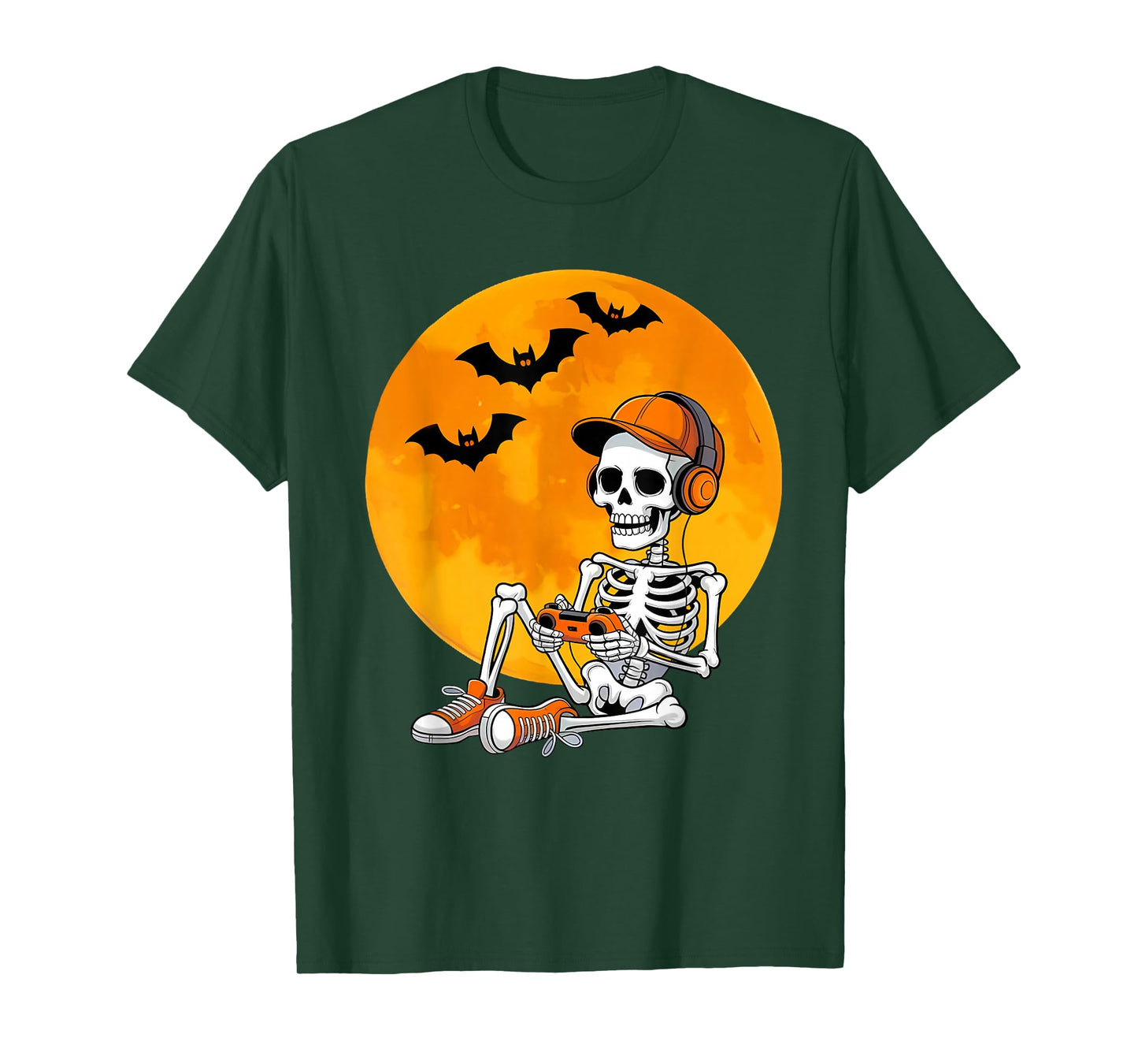Funny Meme Skeleton Gamer Halloween Costume for Men Boys T-Shirt