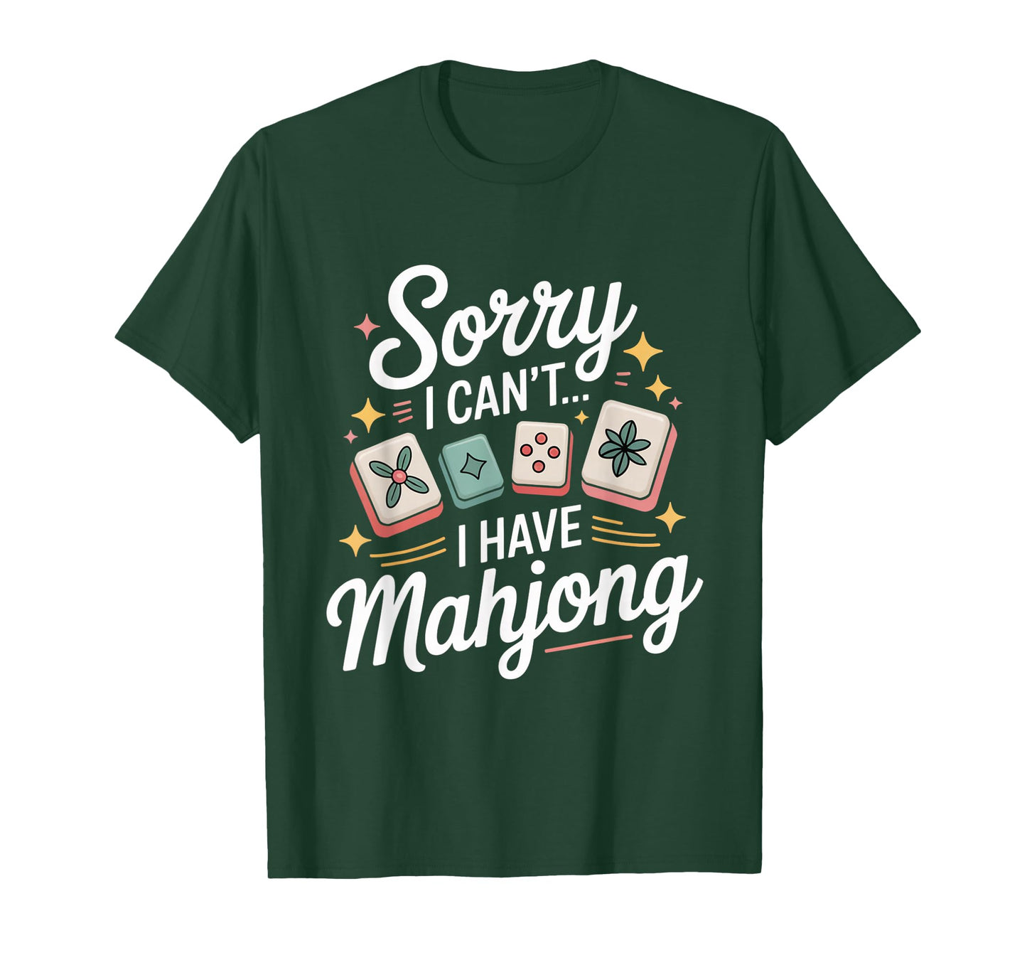 Mah Jongg Tile Set Lover Mahjong Cards Mahjong Player T-Shirt