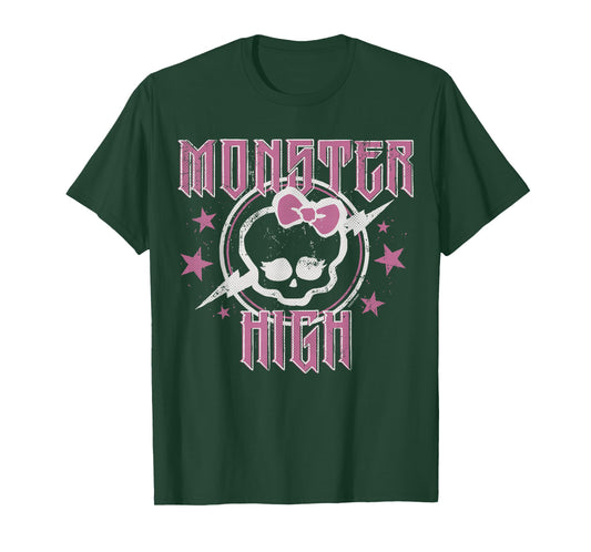 Monster High Alumni - Skull Logo with Stars T-Shirt