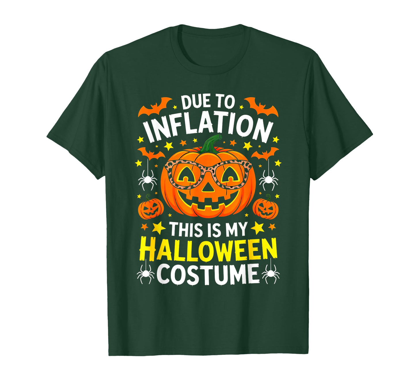Funny Shirt Halloween 2025 Pumpkin Costume Men Women T-Shirt