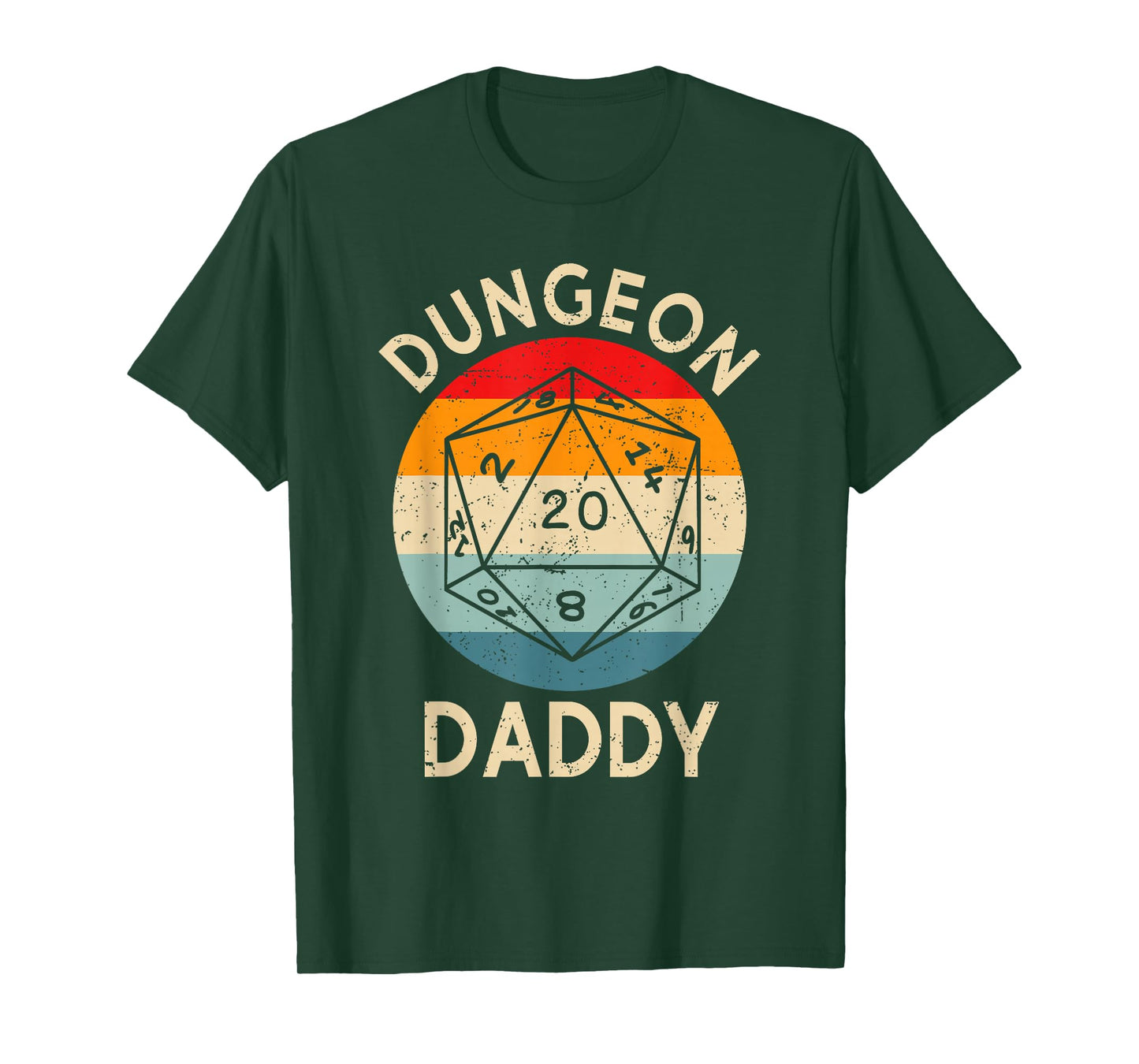Retro Dungeon Daddy Fathers Day T-Shirt