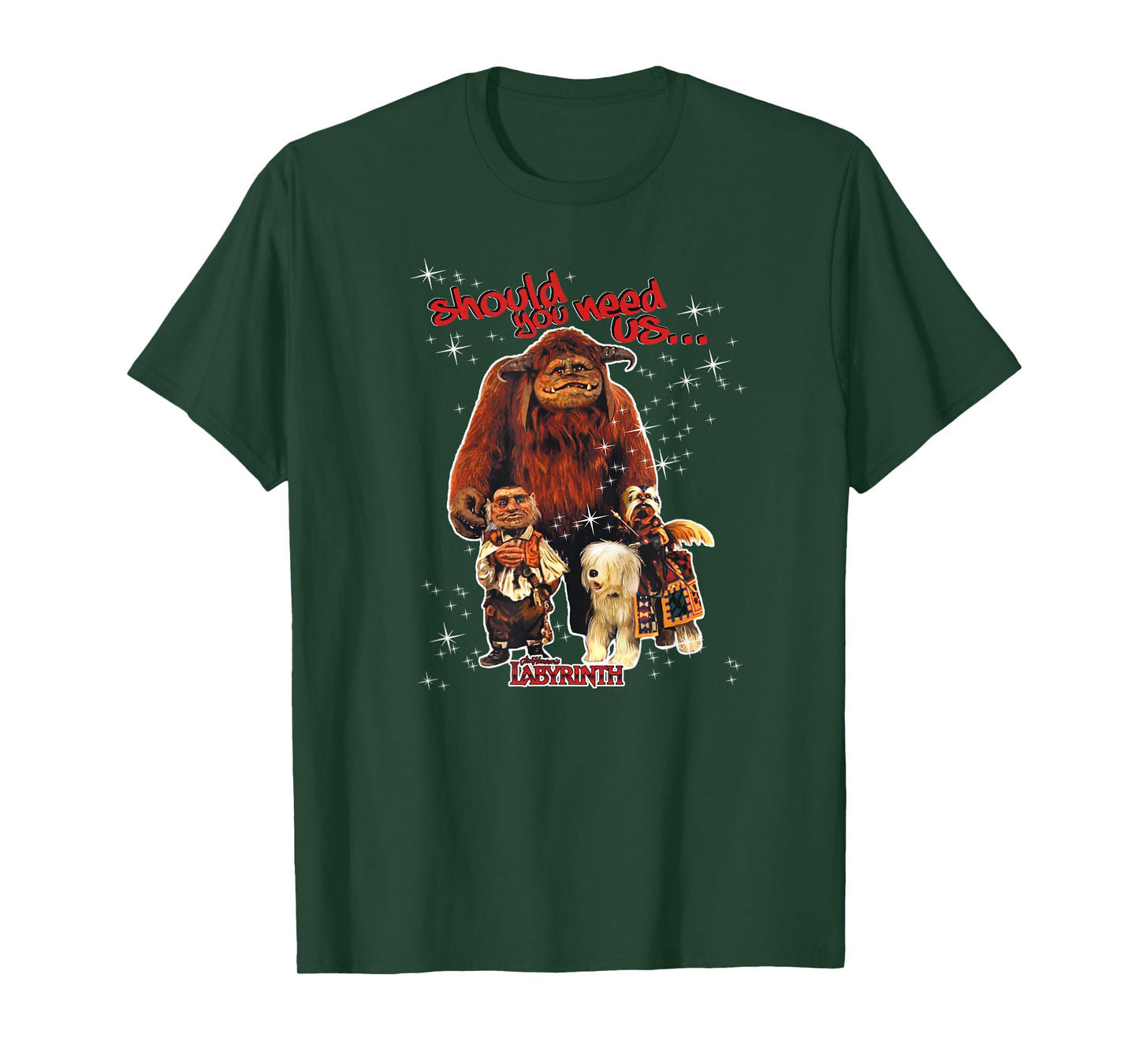 Labyrinth Should You Need Us T-Shirt