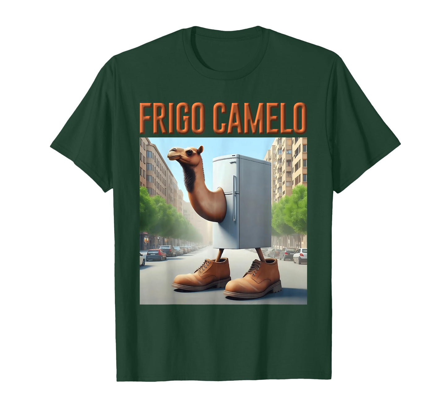 Kids Trending Meme Brainrot Italian Camel Frigo Camelo T-Shirt