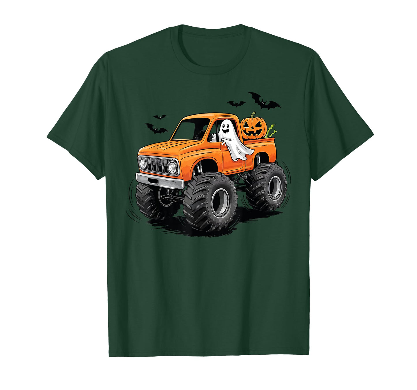 Monster Truck Pumpkin Halloween pumpkin smasher T-Shirt