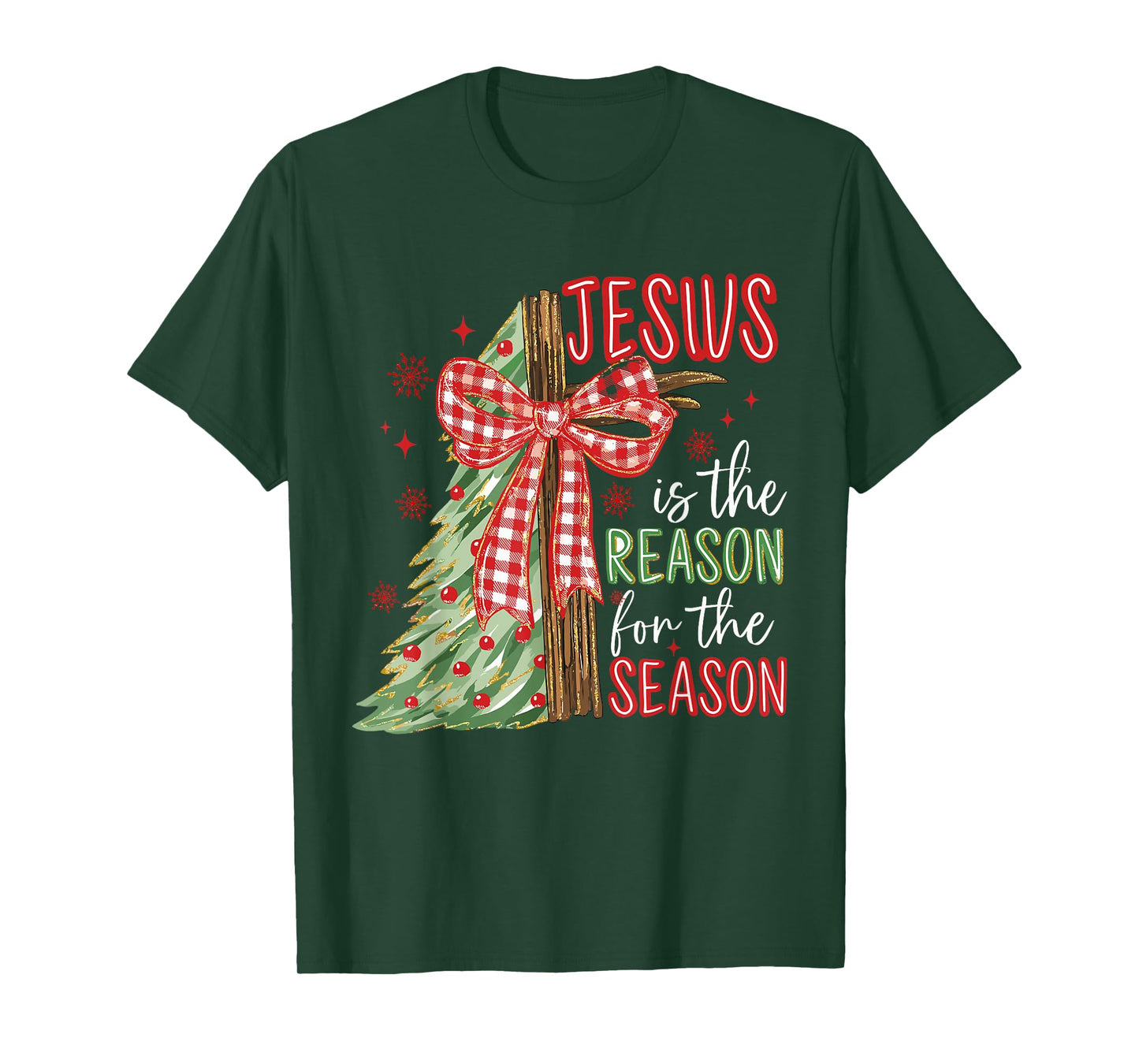 Jesus is The Reason for The Season Christmas Xmas T-Shirt