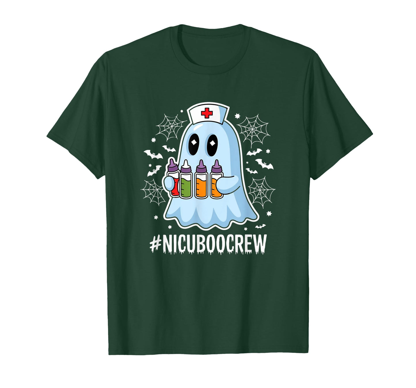 Spooky Halloween NICU Nurse Gear for Healthcare Heroes T-Shirt