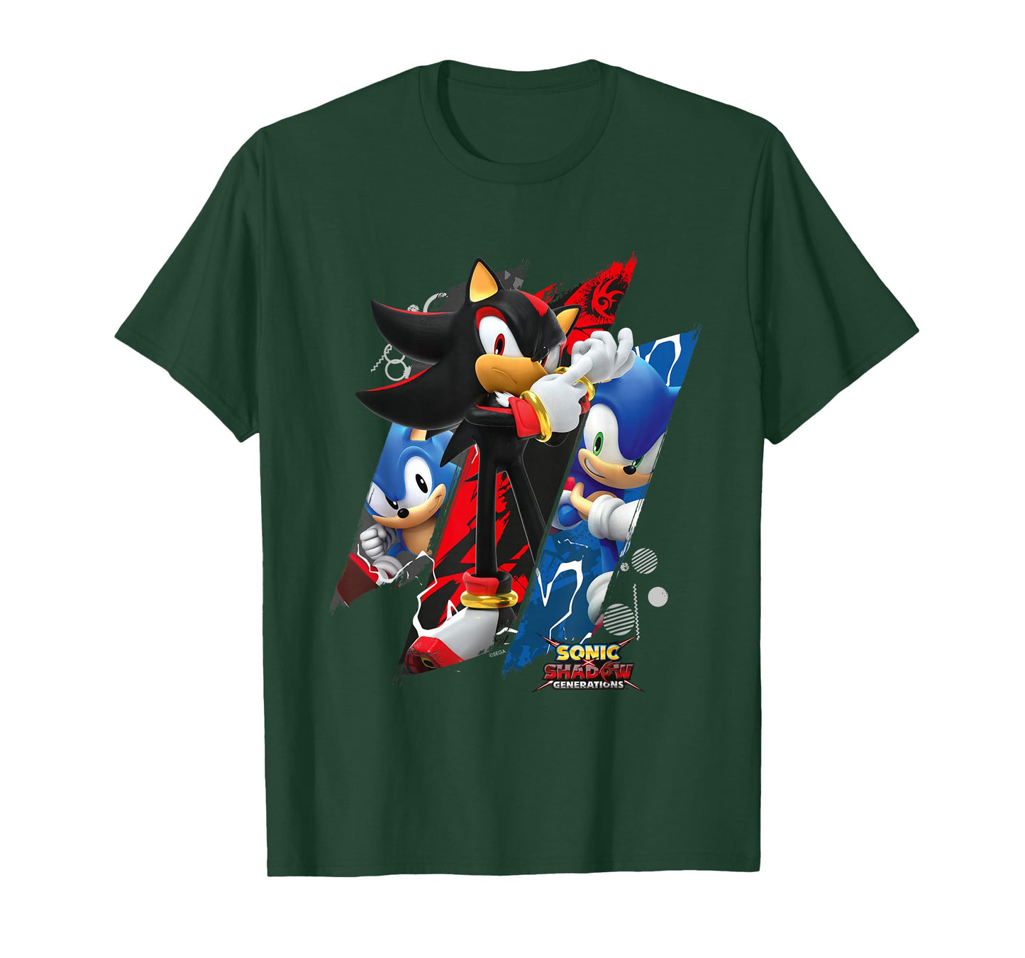 Sonic the Hedgehog, Sonic X Shadow Generations - Trio T-Shirt