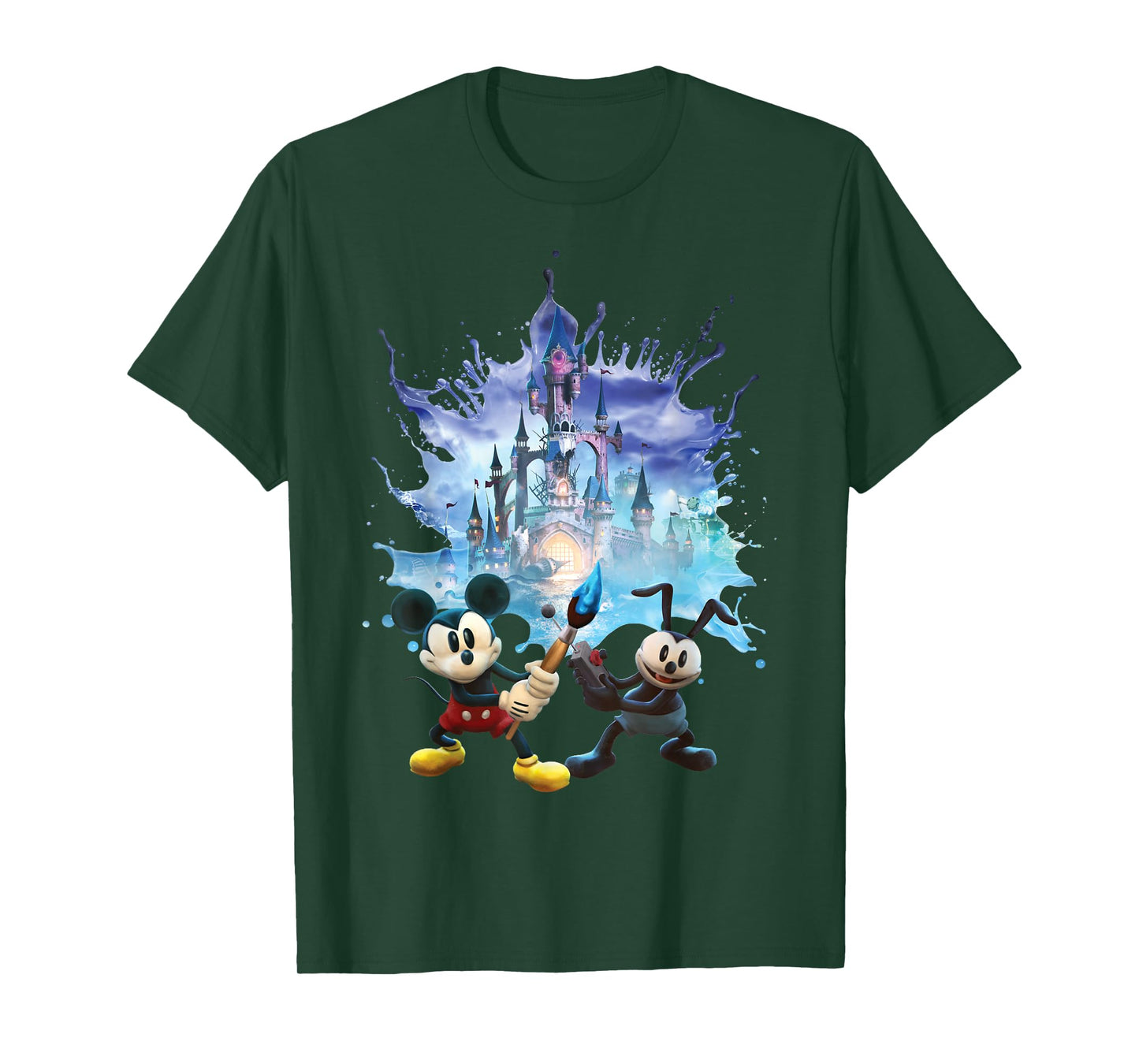 Disney Epic Mickey Portal Portrait T-Shirt