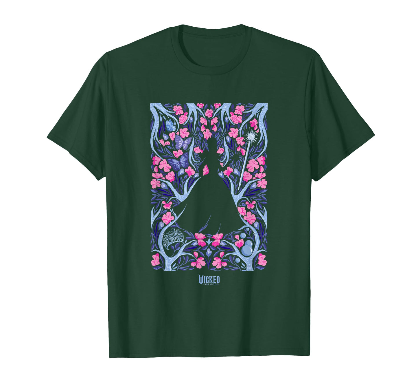 Wicked: for Good Glinda Floral Grace T-Shirt