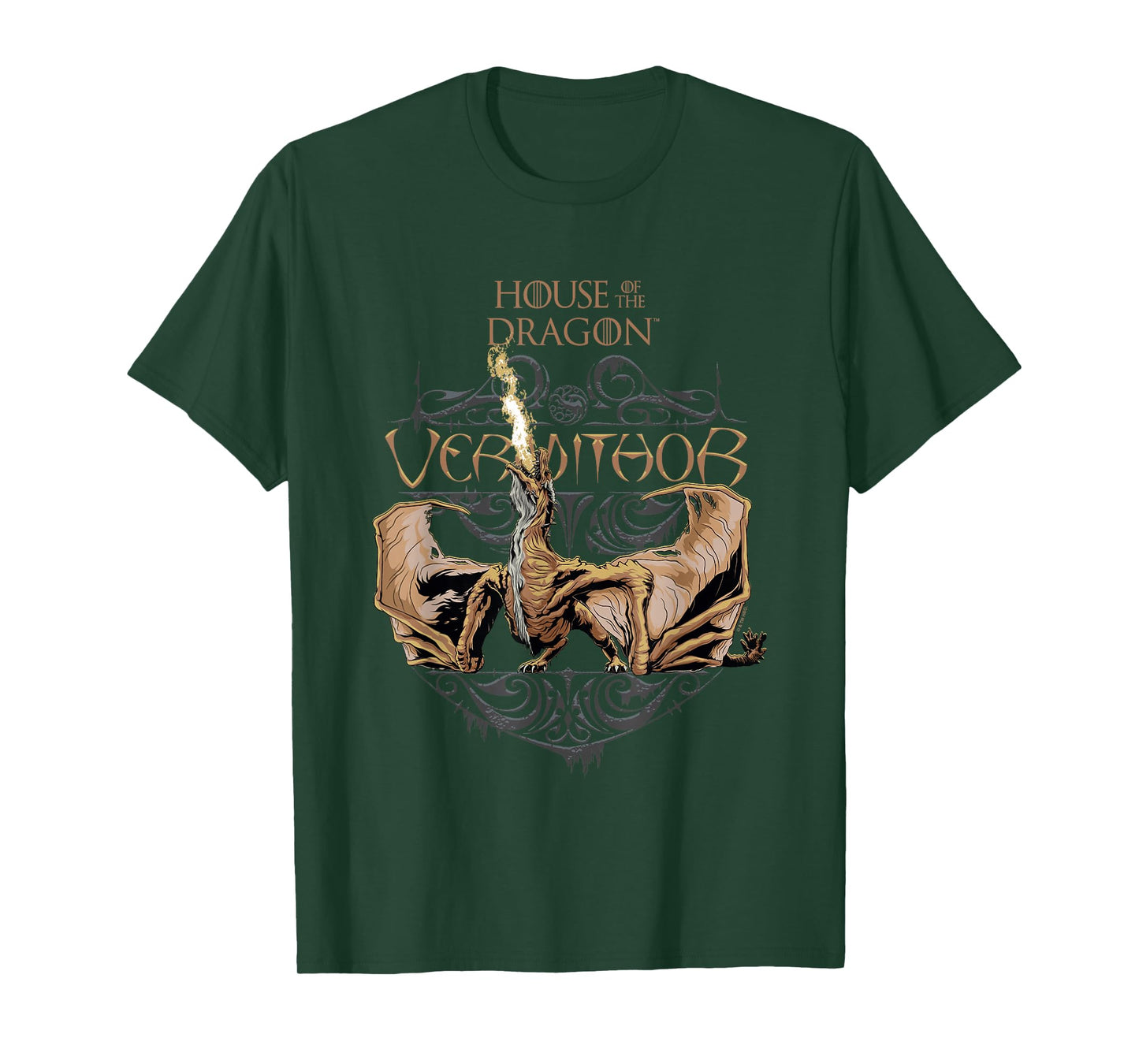 House of the Dragon Iconic Majestic Vermithor Chest Poster T-Shirt