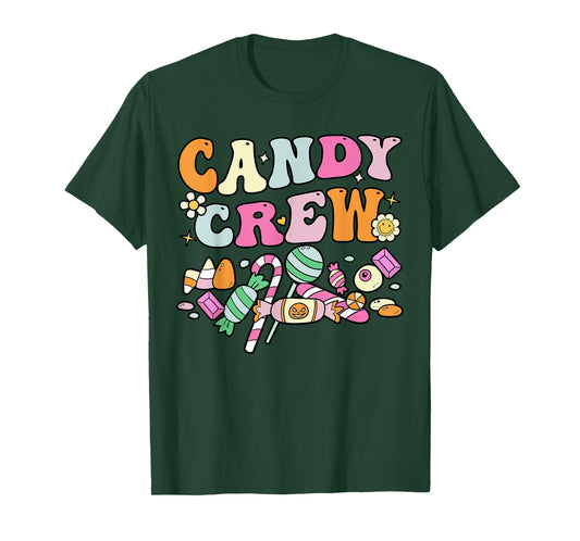 Groovy Halloween Candy Crew, Candyland Sour Patch T-Shirt