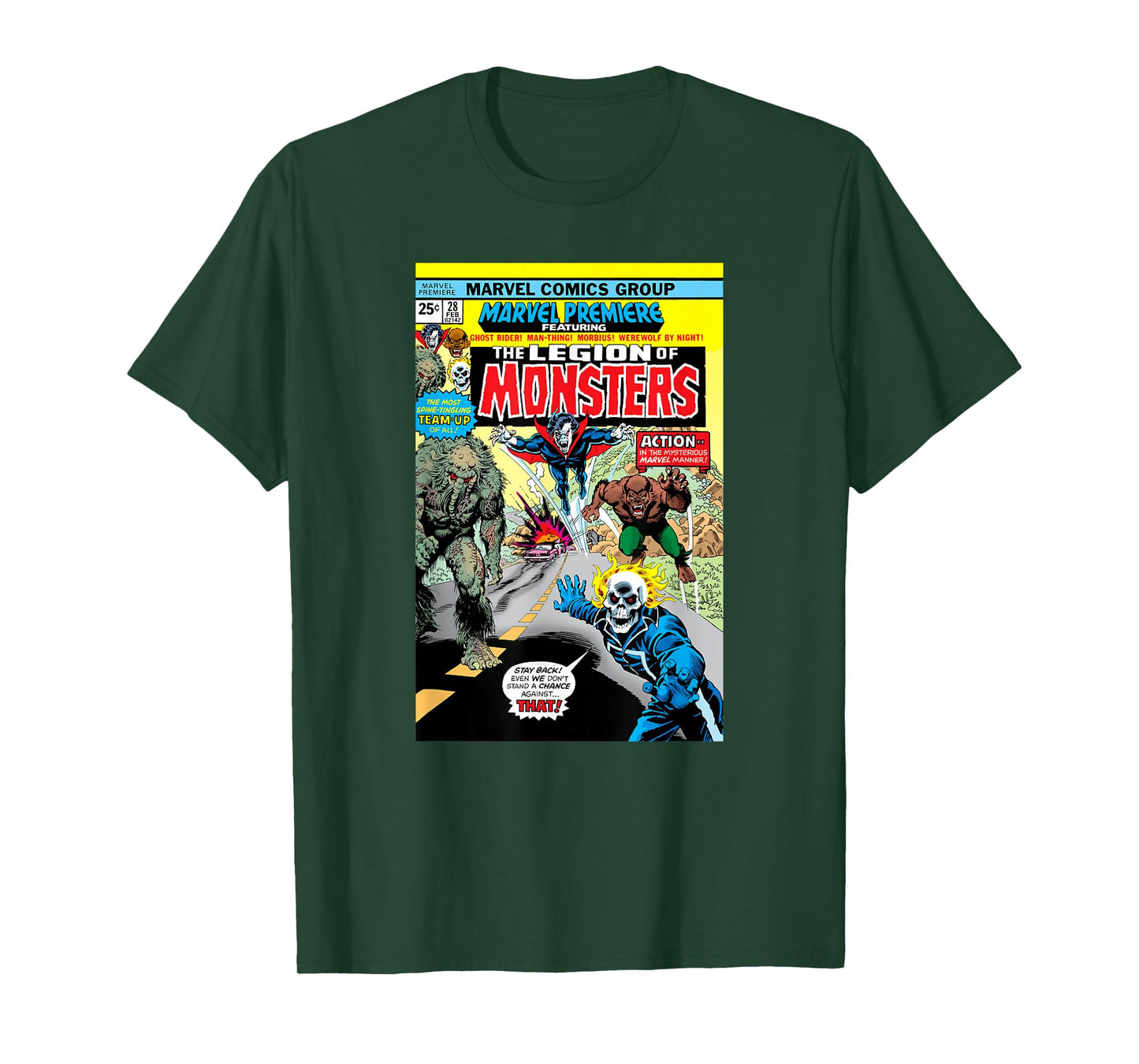 Marvel Legion of Monsters #28 Vintage Comic Cover Halloween T-Shirt