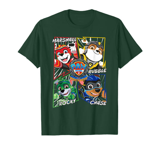 PAW Patrol: The Mighty Movie Comic Action T-Shirt
