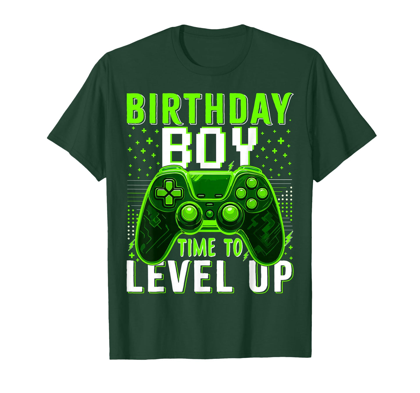 Birthday Boy Time to Level Up Video Game Birthday Gamer Boys T-Shirt
