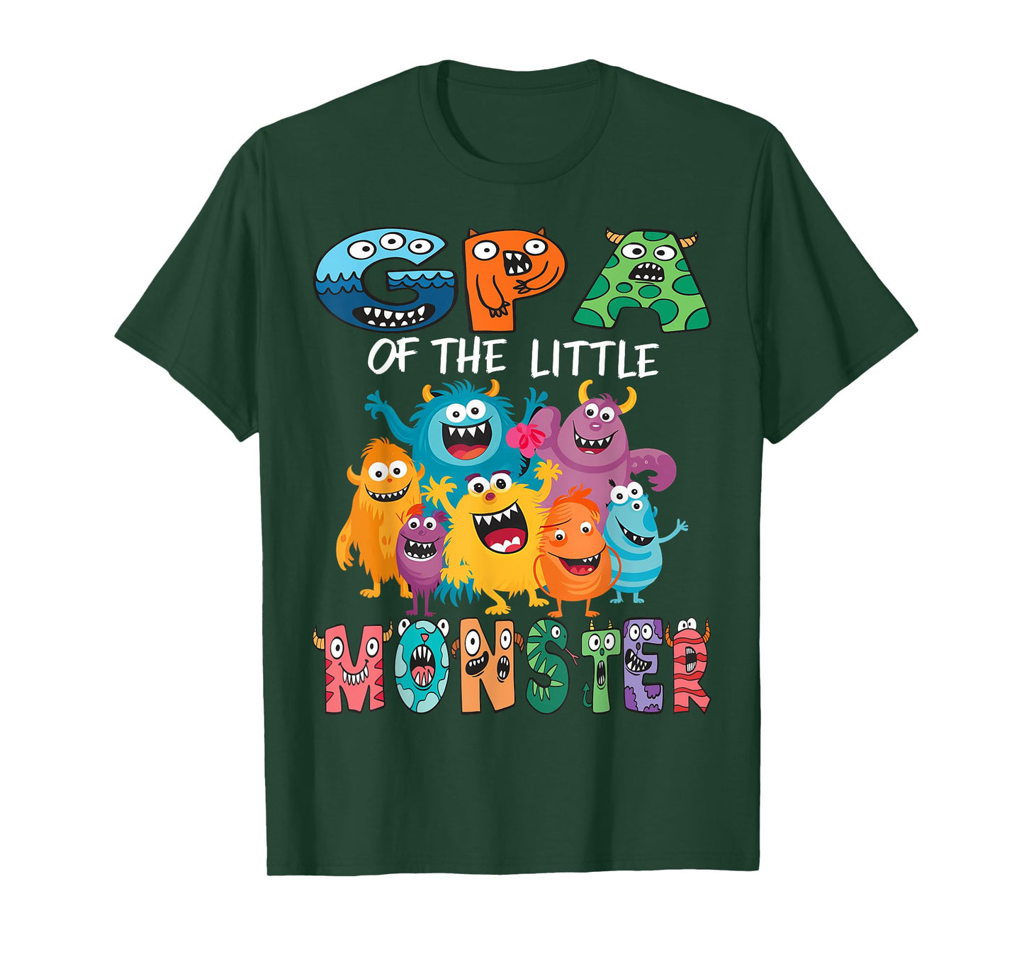GPA Of The Little Monster Kids 1St Birthday Party T-Shirt