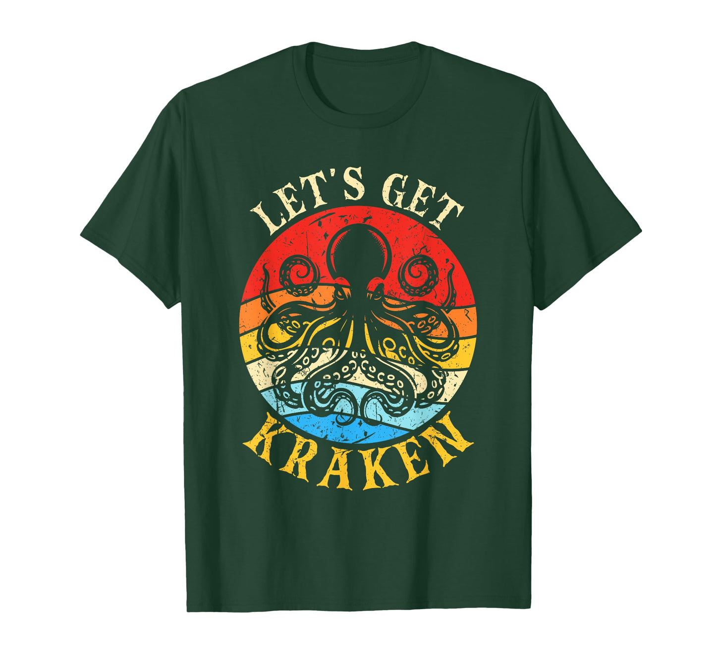 Let's Get Kraken Octopus Sea Creature T-Shirt