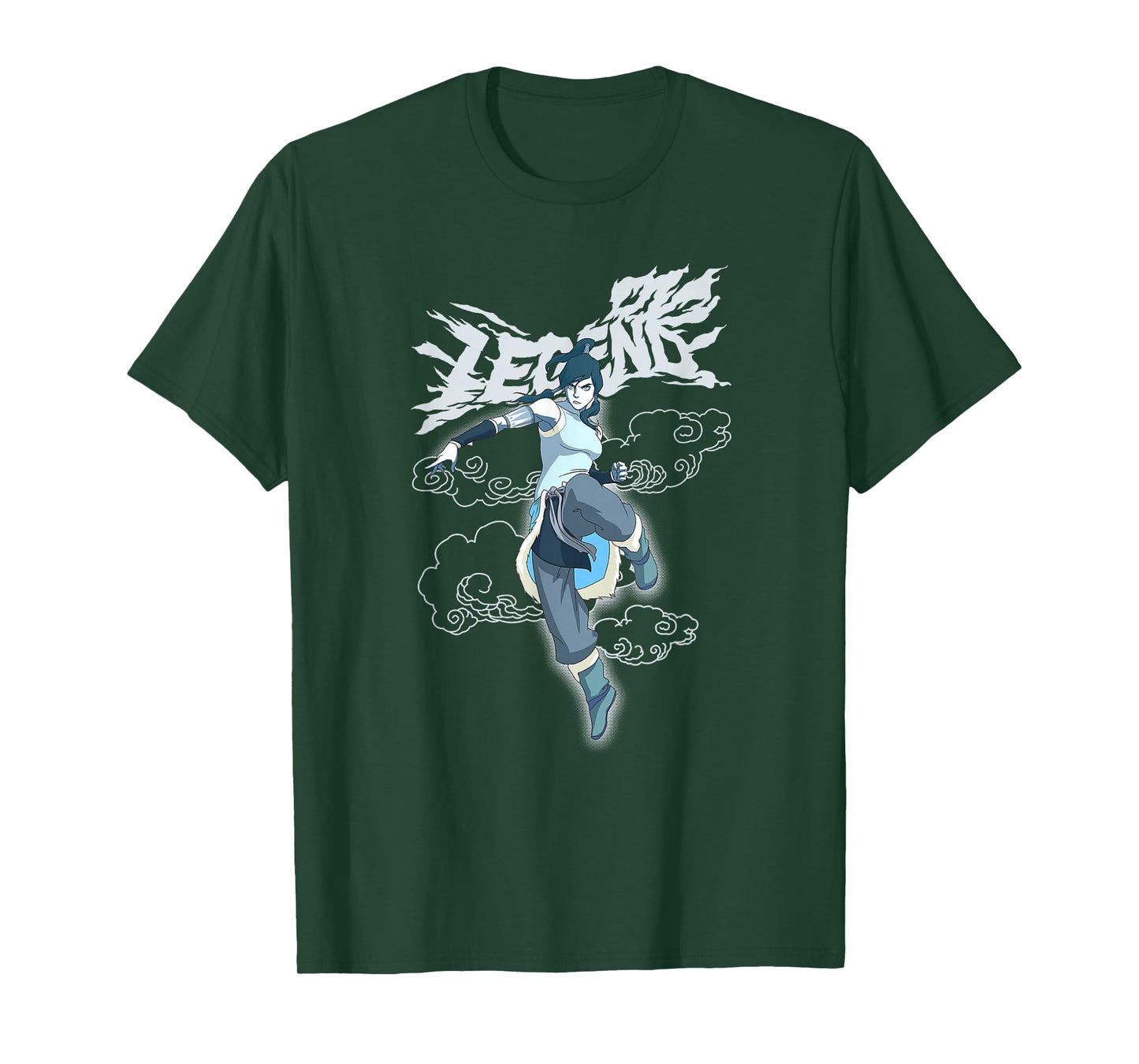 The Legend of Korra Legendary Avatar Warrior T-Shirt