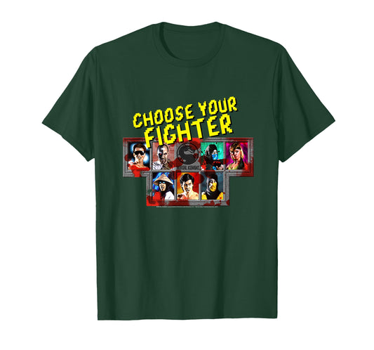 Mortal Kombat Classic Choose Your Fighter T-Shirt