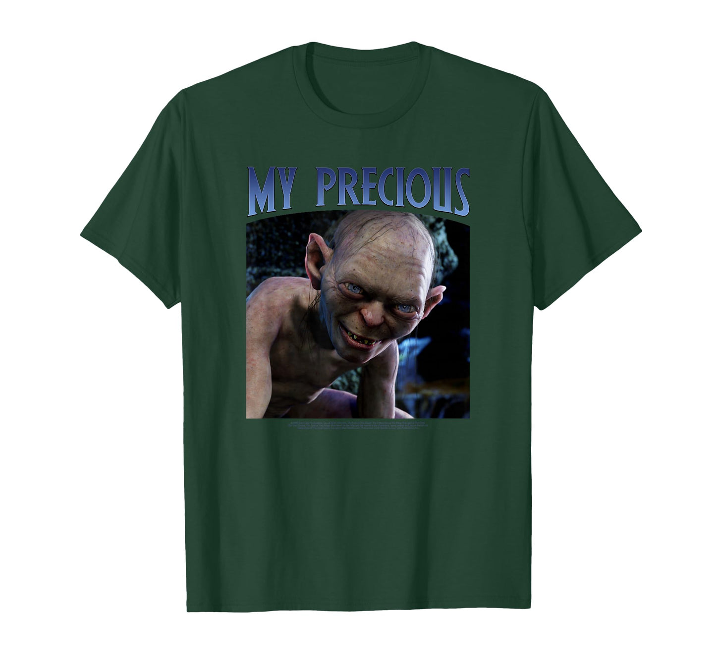 Lord of The Rings Gollum My Precious Poster T-Shirt
