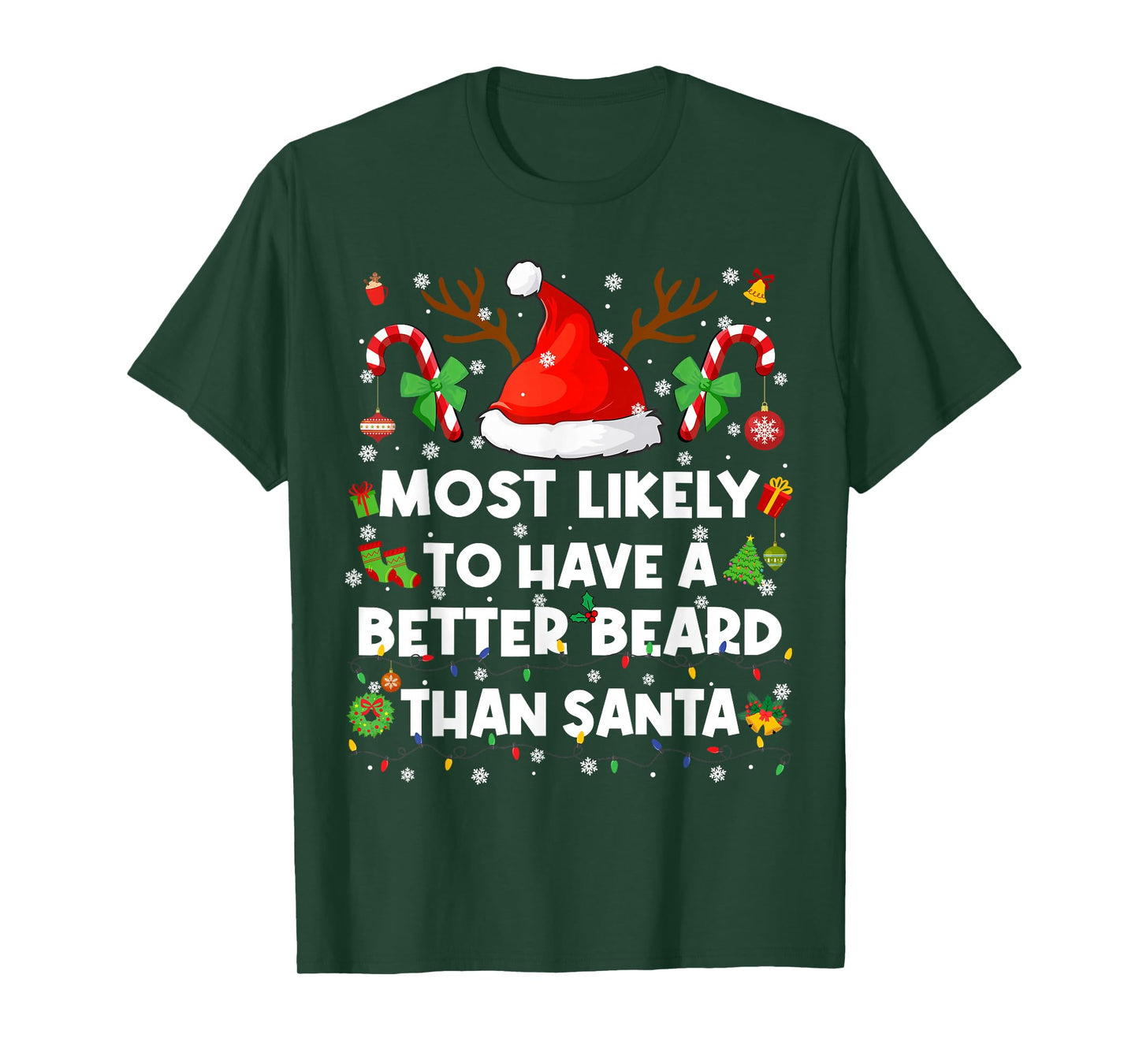 Most Likely to Take Too Many Pictures Christmas Men Women T-Shirt