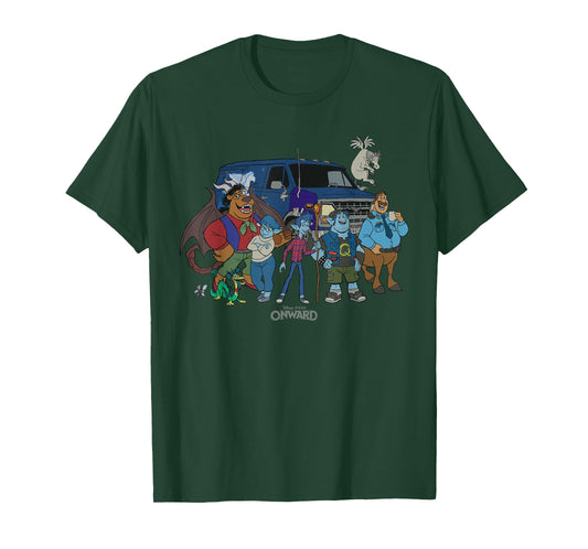 Disney Pixar Onward Group Snapshot T-Shirt