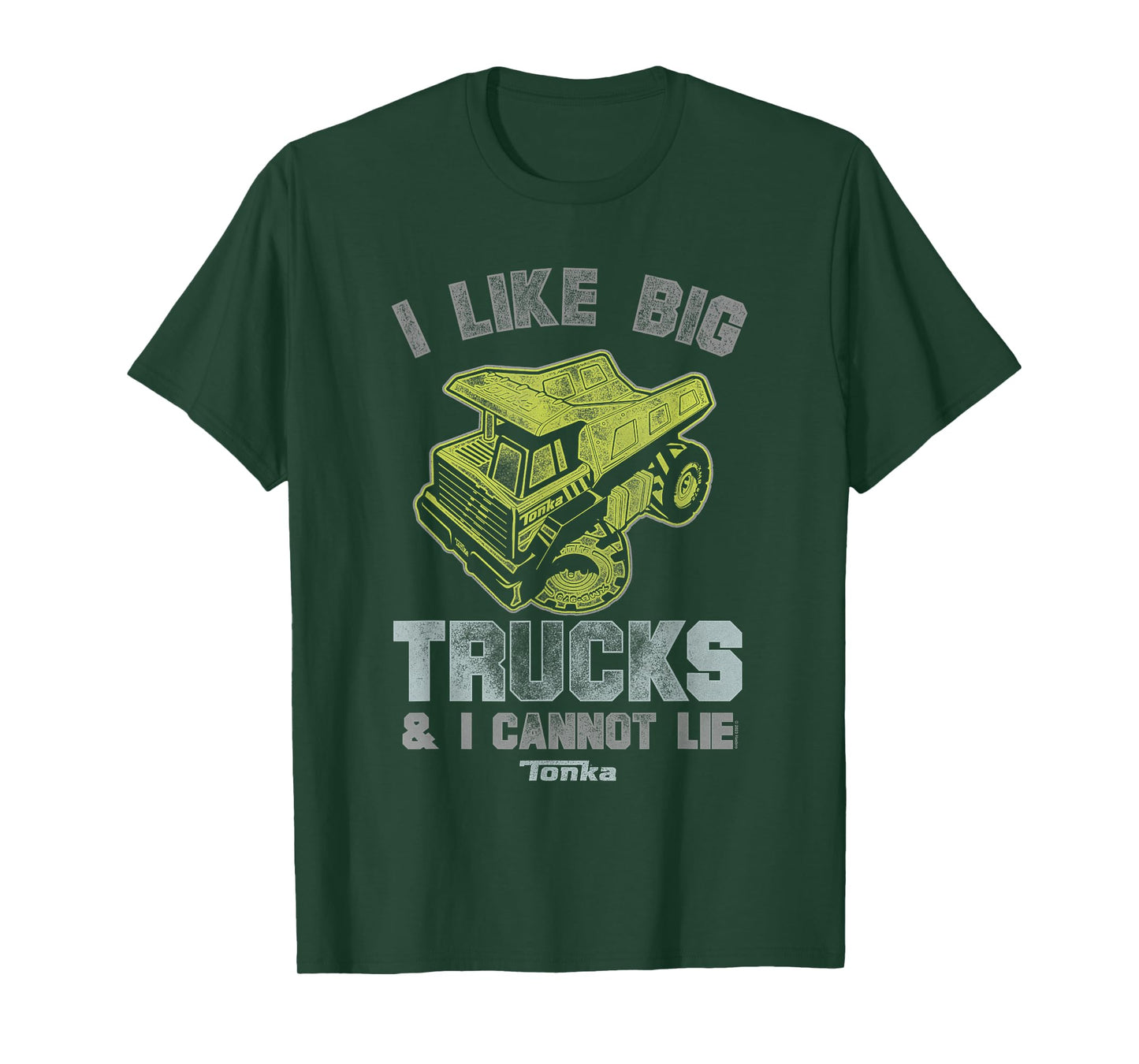 Tonka Classic I Like Big Trucks & I Cannot Lie Distressed T-Shirt