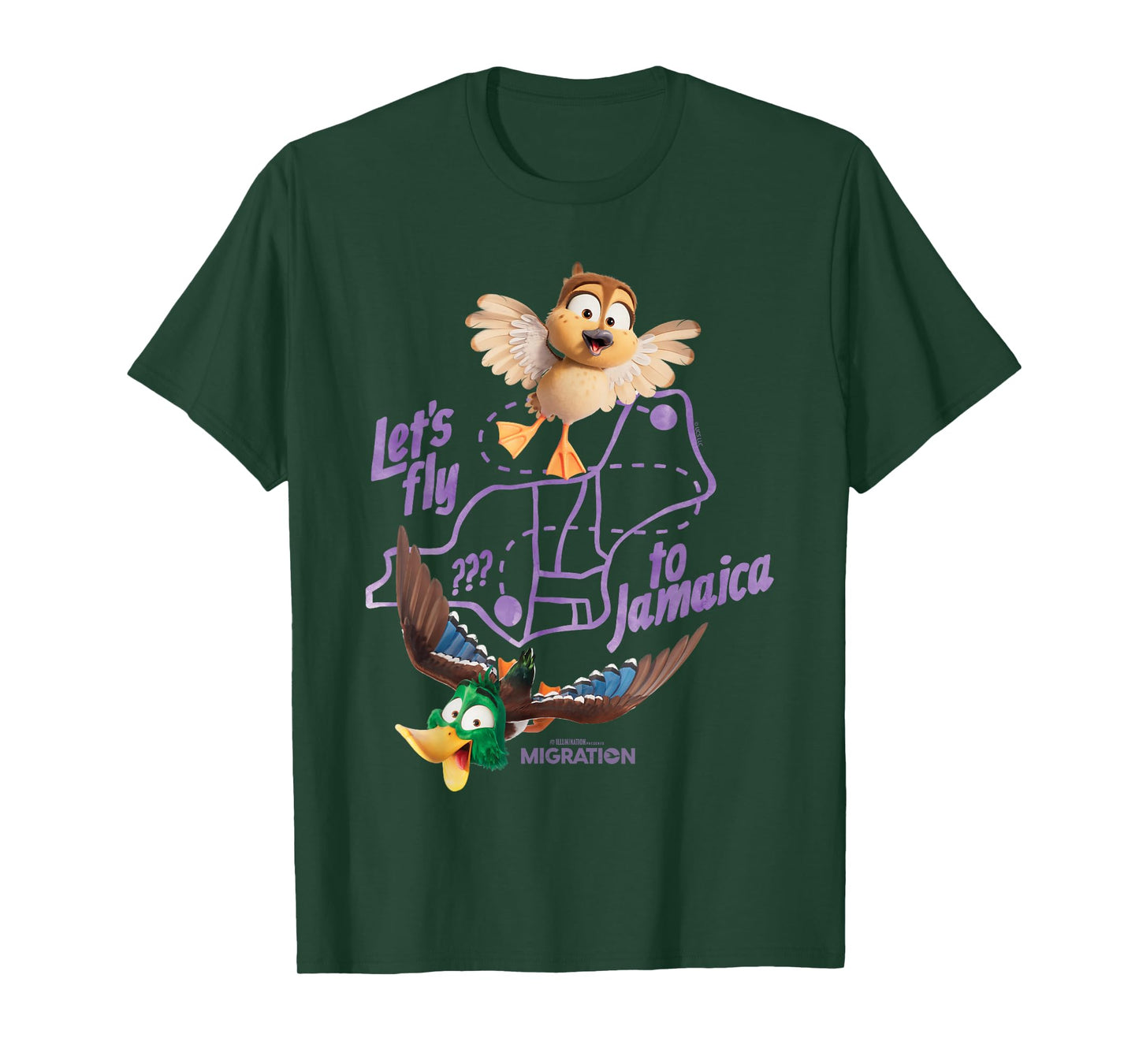 Migration Fly to Jamaica T-Shirt