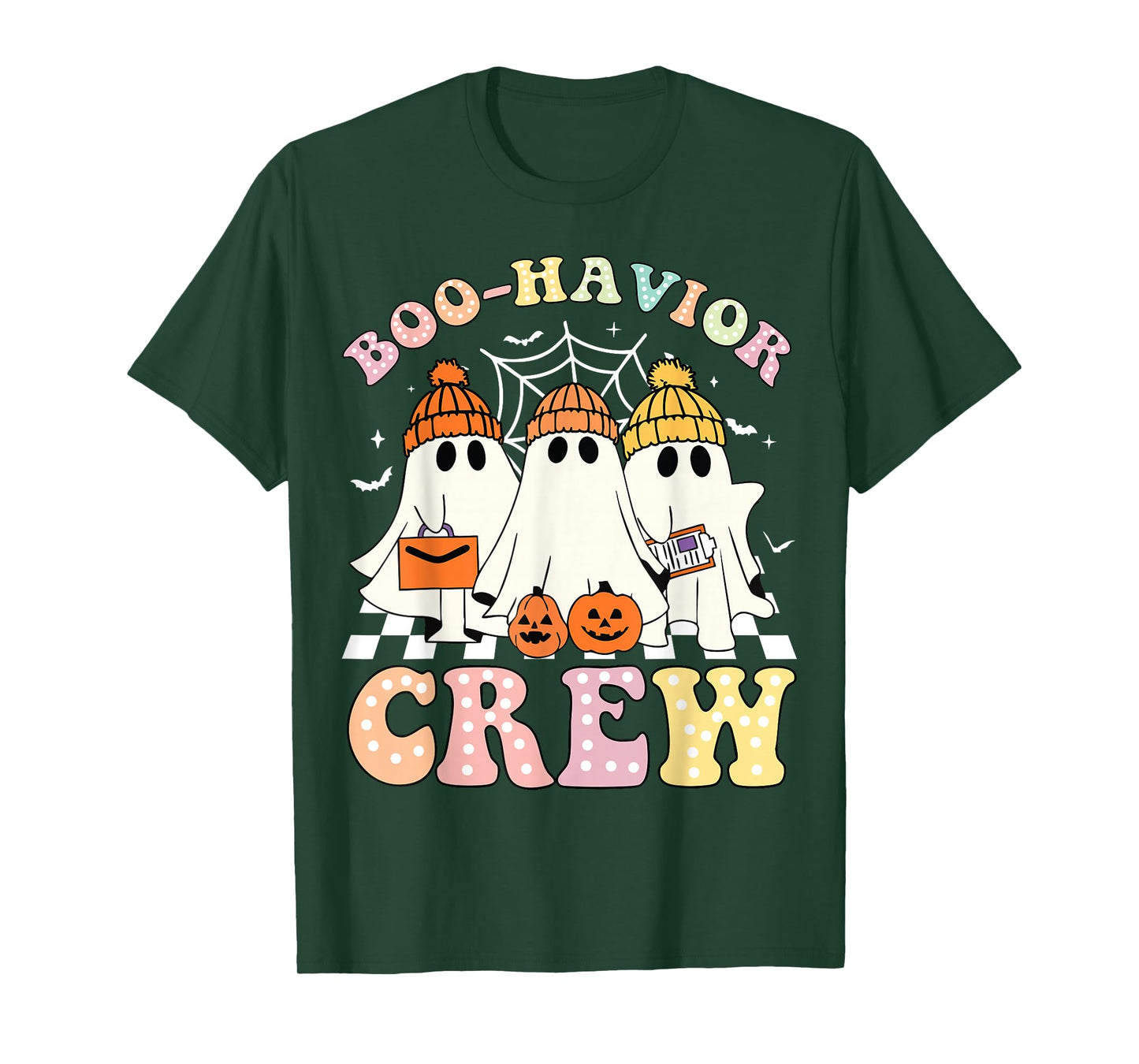 Boo Havior Crew Behavior Analyst Halloween ABA RBT T-Shirt