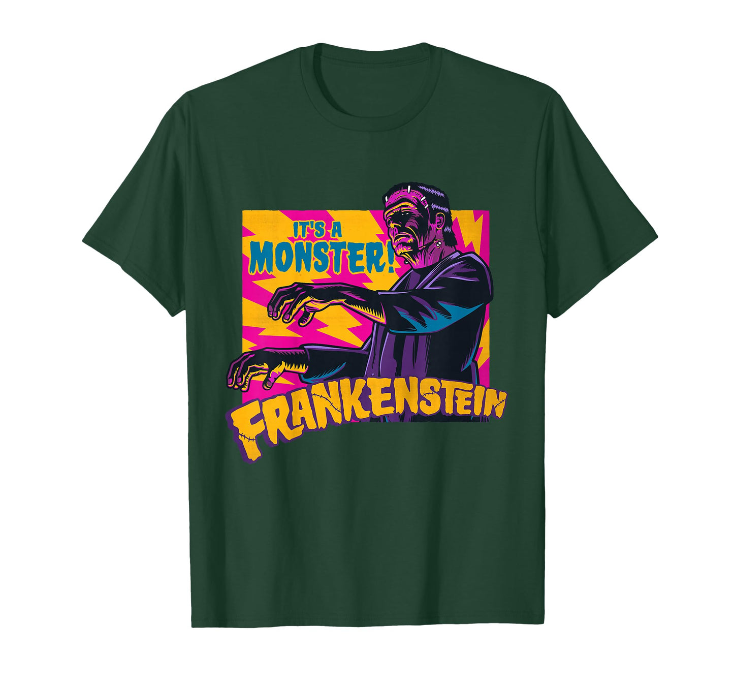 Kids It's A Monster! Frankenstein T-Shirt