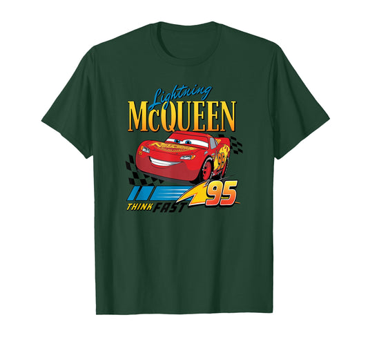 Cars - Lightning McQueen Think Fast T-Shirt
