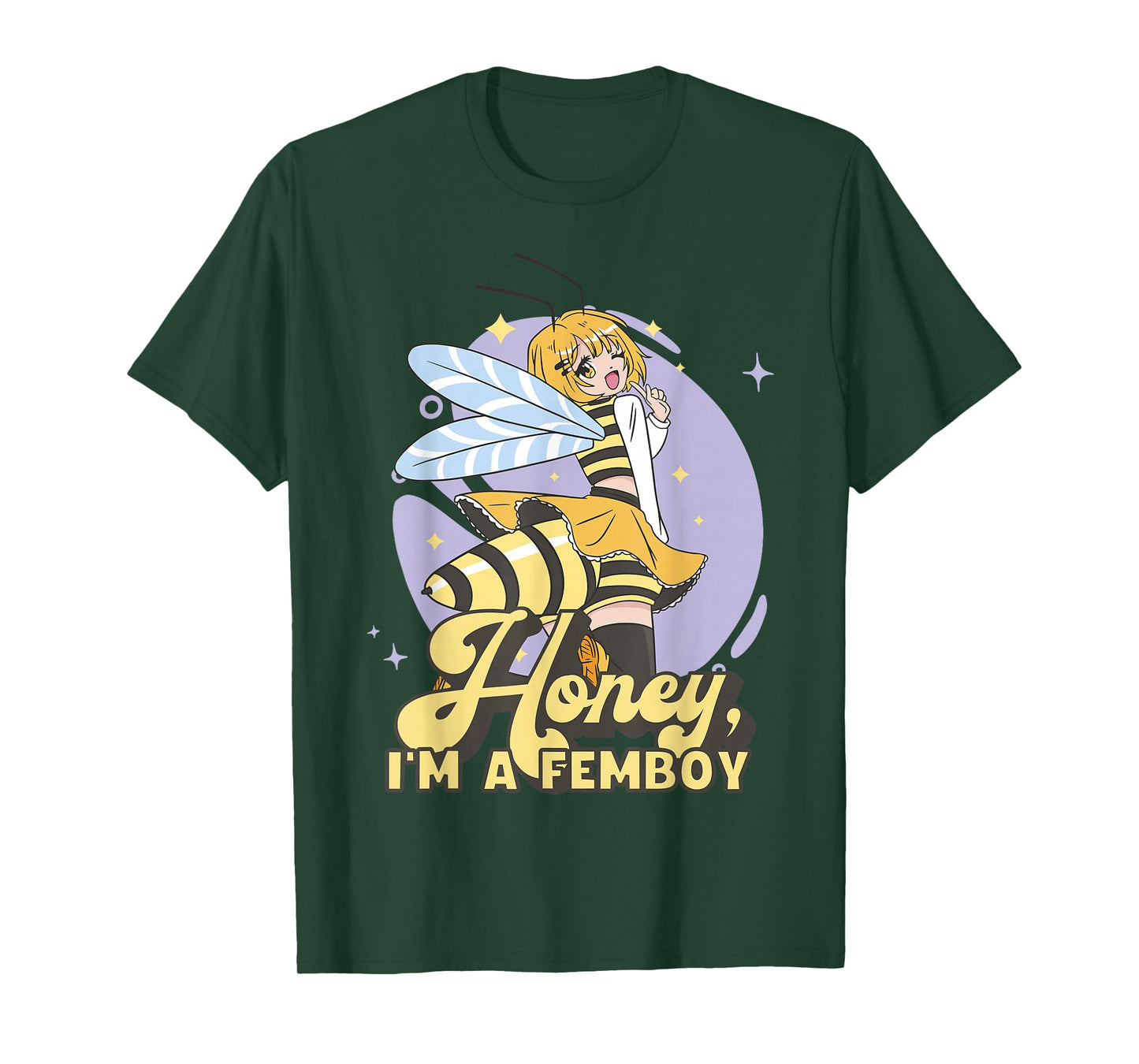 Femboy Anime Honey I'm a Femboy T-Shirt