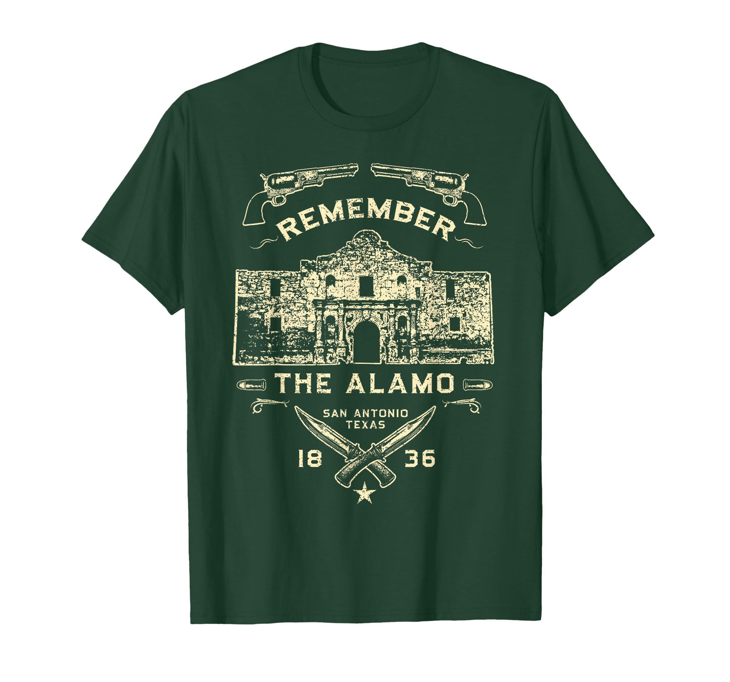 Texas Remember The Alamo San Antonio Pride Shirt T-Shirt