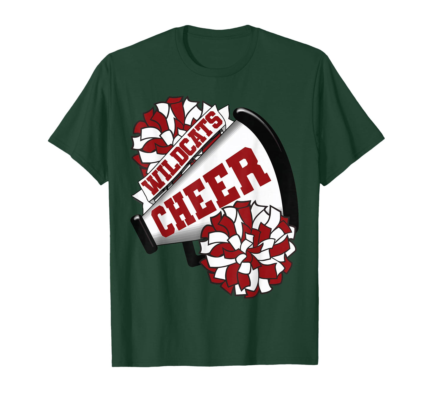 Wildcats Cheer Back To School Cheerleading Spirit M T-Shirt